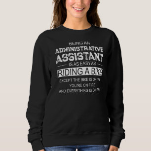 Administrative Professional Admin Assistant Office Sweatshirt