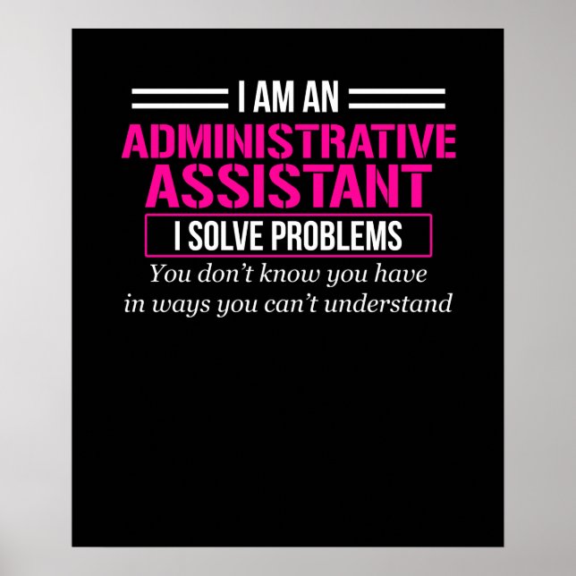 Administrative Professional Assistant Day Poster (Front)