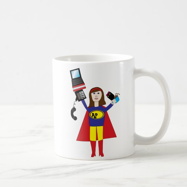 Administrative Professional Super Hero Mug (Right)