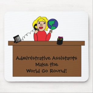 Administrative Professional World Mousepad