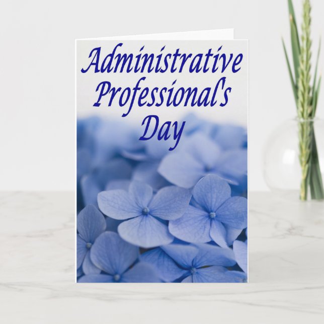 Administrative Professional's Day 4 Card (Front)