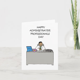Administrative Professionals Day African American Card
