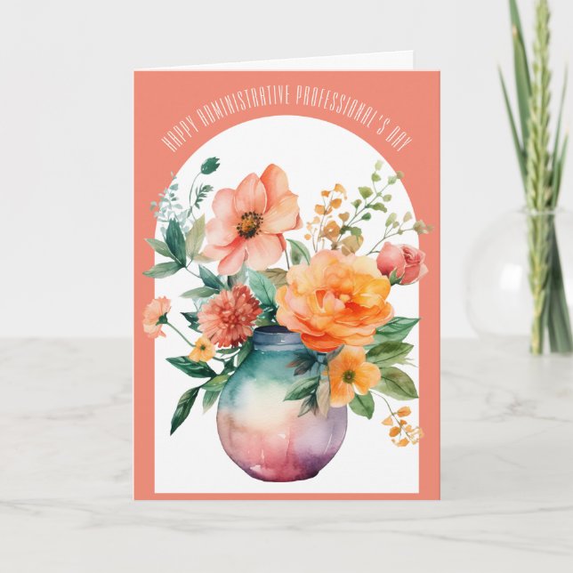 Administrative Professional's Day Arch Thank You (Front)