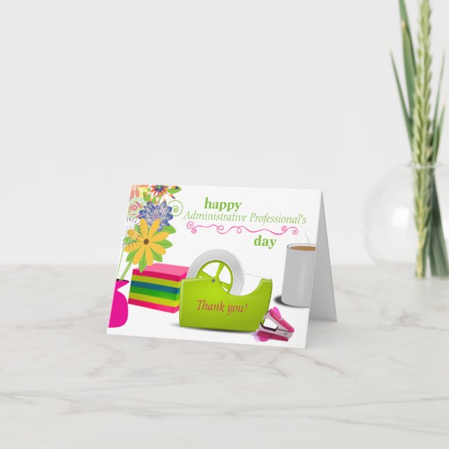 Administrative Professional's Day Card (Front)