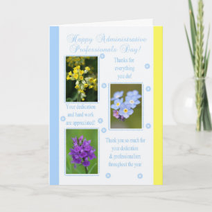 Administrative Professionals Day Card - Spring Flo