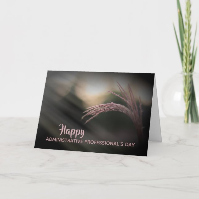 Administrative Professional's Day Day Card (Front)