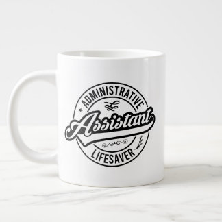 Administrative Professional's Day Lifesaver Large Coffee Mug