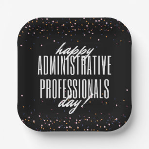 Administrative Professionals Day Paper Plate