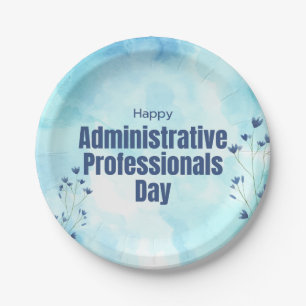 Administrative Professionals Day Paper Plate
