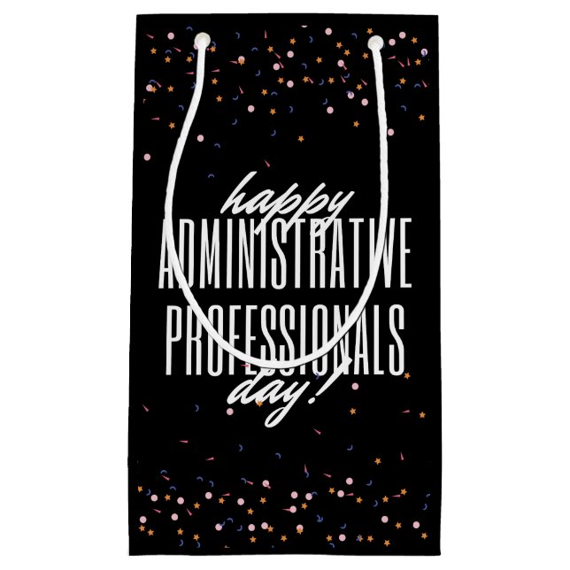 Administrative Professionals Day Small Gift Bag (Front)