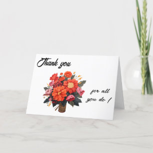 Administrative Professional's Day Thank you card
