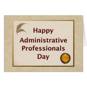 administrative professionals day card