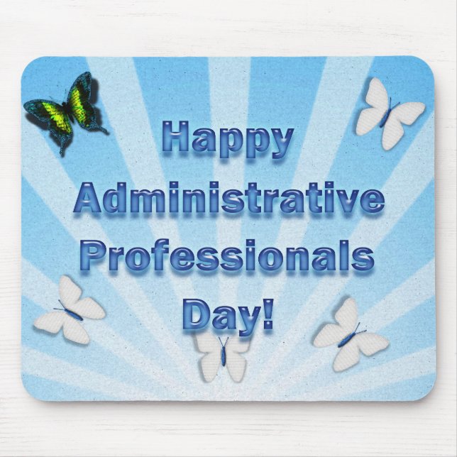 Administrative Professionals Gifts Best Admin Ever Mouse Mat (Front)
