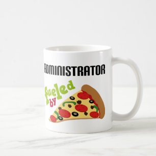Administrator (Funny) Pizza Coffee Mug
