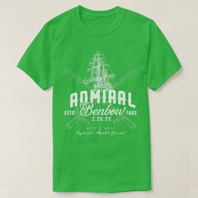 Admiral Benbow Inn T-Shirt (Design Front)