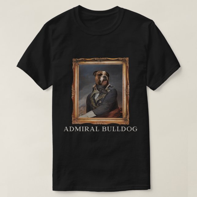 ADMIRAL BULLDOG T-Shirt (Design Front)