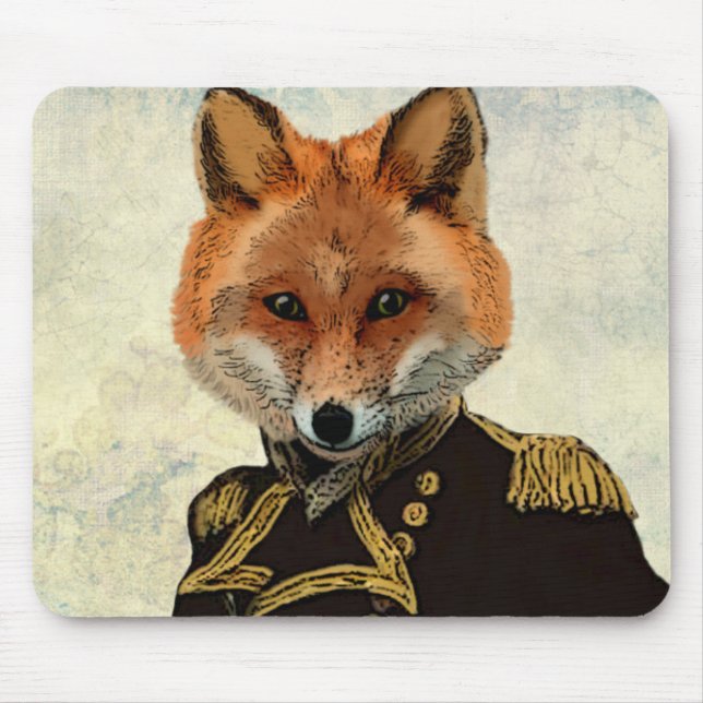 Admiral Fox Full 2 Mouse Mat (Front)