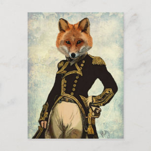 Admiral Fox Full 2 Postcard
