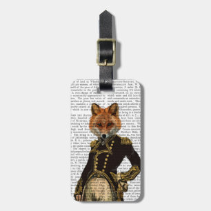 Admiral Fox Full Luggage Tag