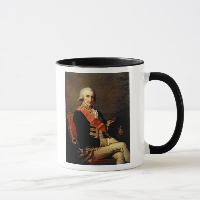 Admiral George Brydges Rodney  1791 Mug (Right)