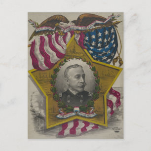 Admiral George Dewey Postcard