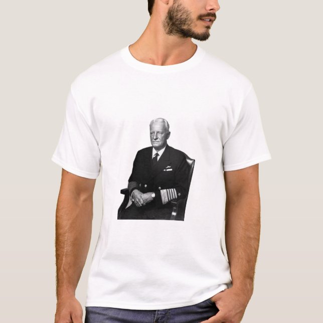 Admiral Nimitz and quote T-Shirt (Front)