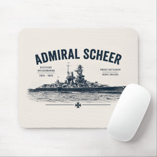 Admiral Scheer Mousepad