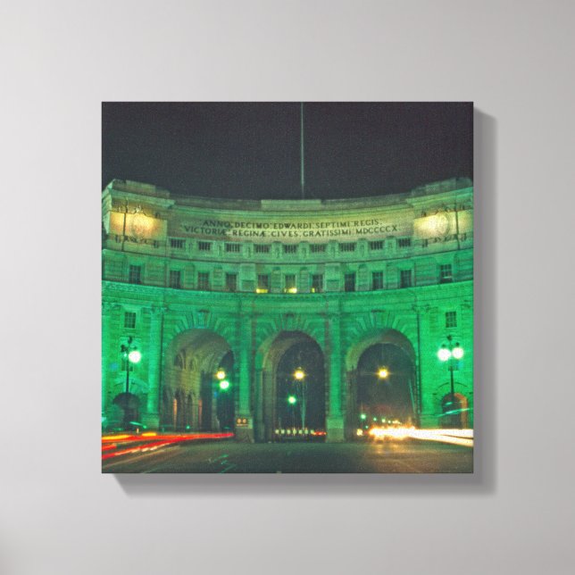 Admiralty Arch Trafalgar Square London Canvas Print (Front)