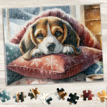 Admiration in Puppy Eye's - Black Labrador Jigsaw Puzzle<br><div class="desc">Admiration in Puppy Eye's - Black Labrador</div>