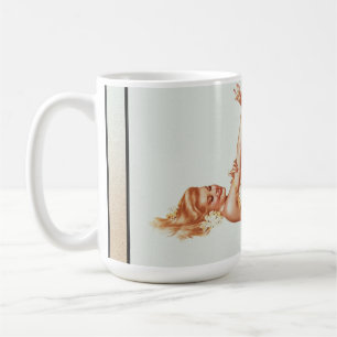 Admiration Pin-up Girl Art by Alberto Vargas Coffee Mug