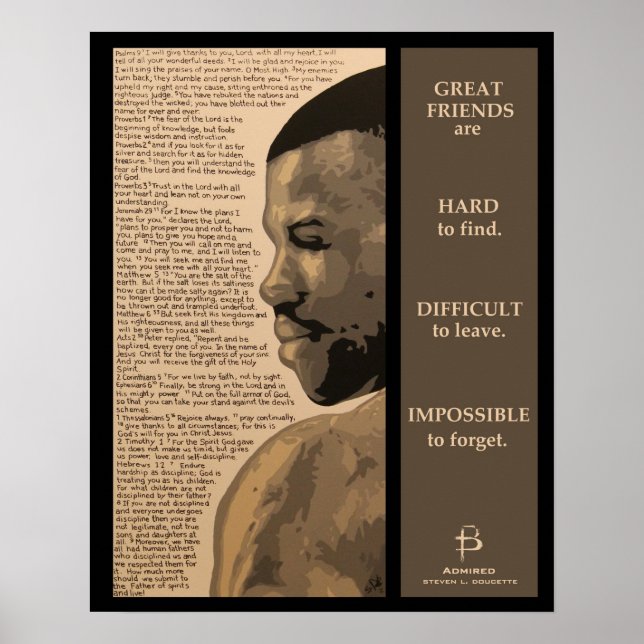 Admired Custom Poster (Front)