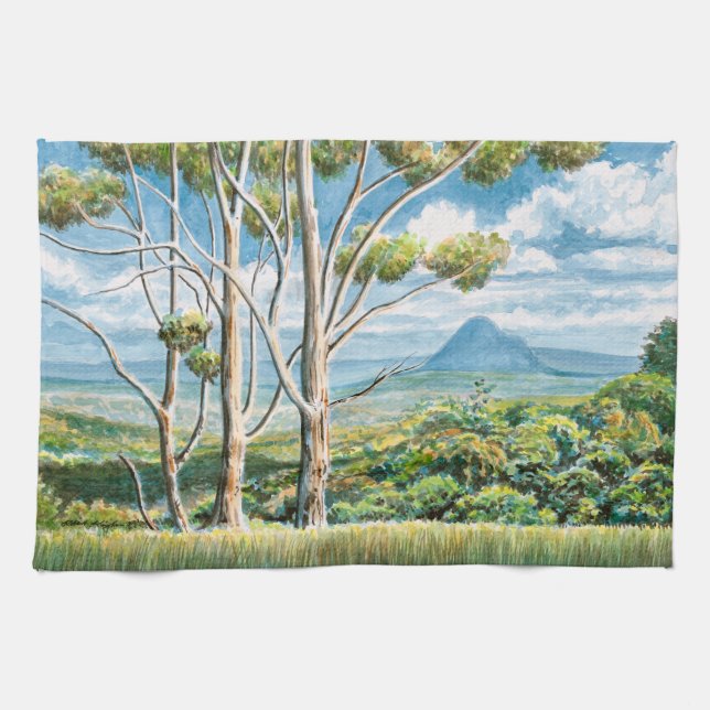 Admiring the View - Tea Towel (Horizontal)