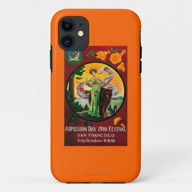 Admission Day Advertisment, State Festival Case-Mate iPhone Case (Back)