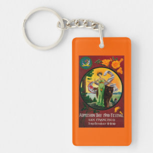 Admission Day Advertisment, State Festival Key Ring
