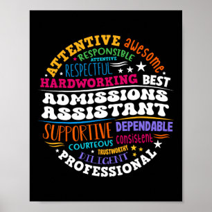 Admissions Istant Squad Life Teacher Appreciation  Poster