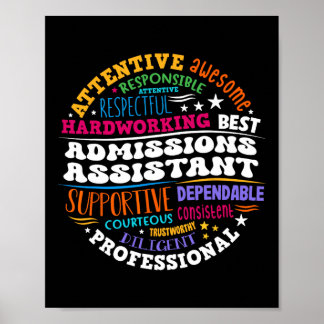 Admissions Istant Squad Life Teacher Appreciation  Poster