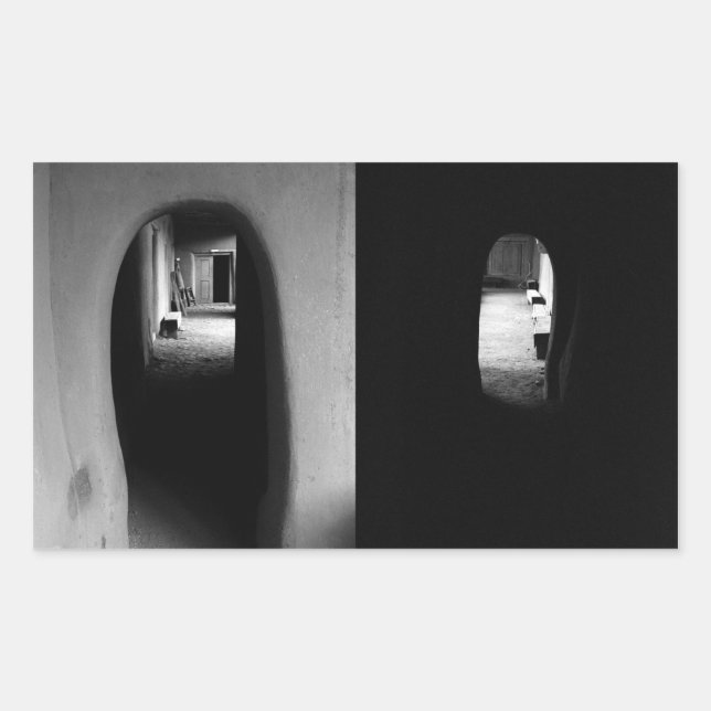 Adobe Corridor: Black and White photos stickers (Front)
