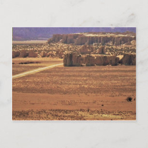 Adobe Villige on The Mesa Postcard