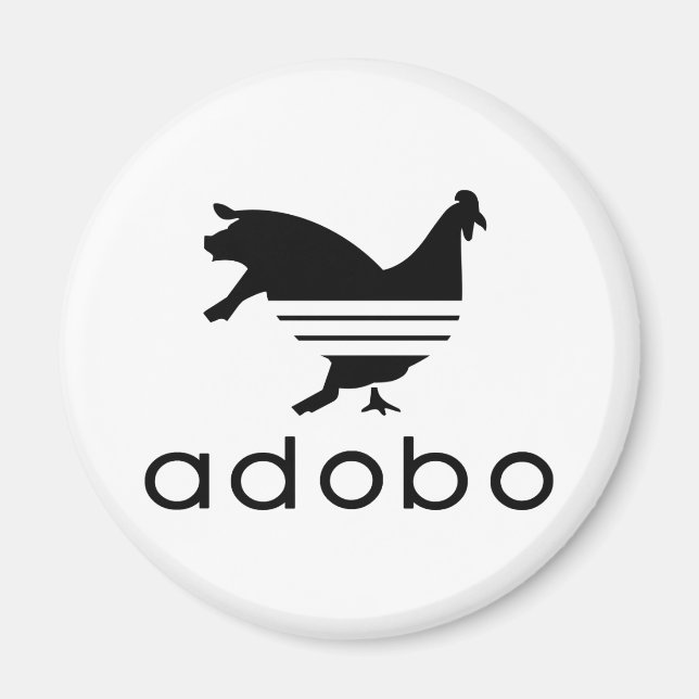 Adobo Chicken Pork Magnet (Front)