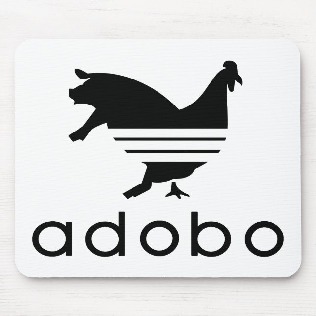 Adobo Chicken Pork Mouse Mat (Front)