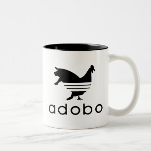 Adobo Chicken Pork Two-Tone Coffee Mug