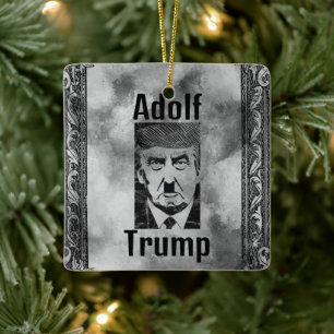 Adolf Trump Ceramic Ornament