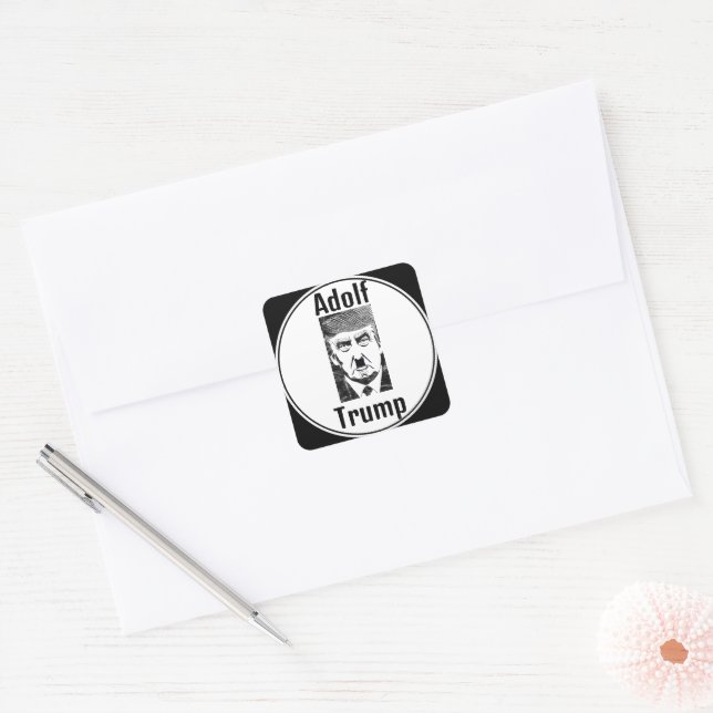 Adolf Trump Sticker (Envelope)