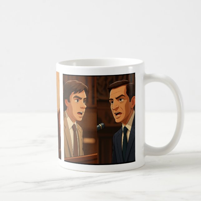 Adolfo Suárez & Felipe González Coffee Mug (Right)