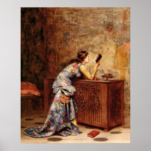 Adolphe Alexandre Lesrel Captivated Poster