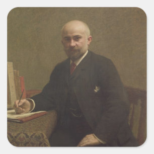 Adolphe Jullien  1887 Square Sticker
