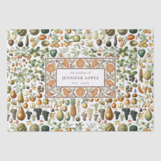 Adolphe Millot Fruit Pattern Tissue Paper