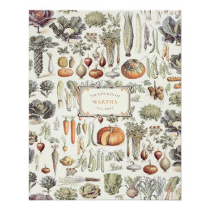 Adolphe Millot Legumes et Plantes Potageres Poster