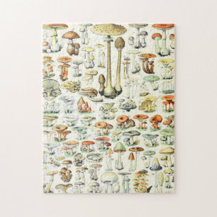 Adolphe Millot mushroom B Jigsaw Puzzle