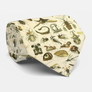 Adolphe Millot original - insects Tie